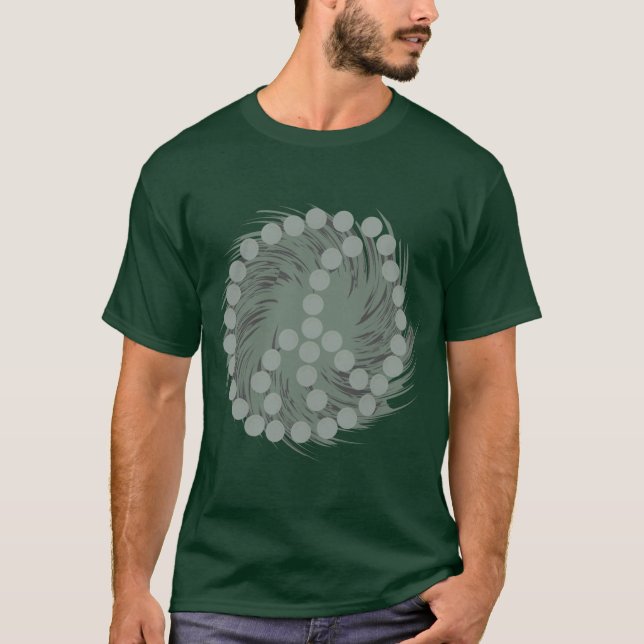 Cheeky Whirled Peas Design T-Shirt (Vorderseite)