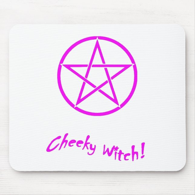 Cheeky Witch Star Collection (Rosa) Mousepad (Vorne)