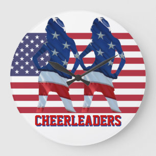 Cheelleser Große Wanduhr