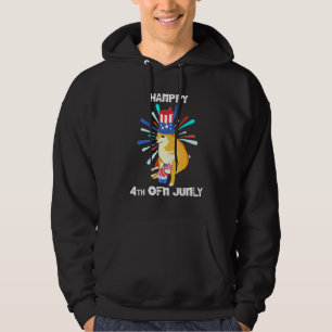 Cheems 4. Juli Meme Cupcake Flag Unabhängigkeit Hoodie