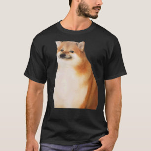 Cheems Shiba Inu Meme Doge Cheebs Bonk Dog Chems B T-Shirt