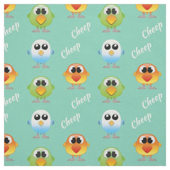 Cheepcheep-Vögel für Kleinkinder Stoff (Muster)