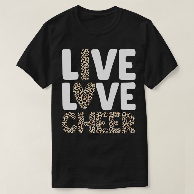 Cheer Art for Women Girls Cheer Squad Cheer T-Shirt (Design vorne)