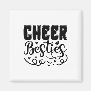 Cheer Besties Cheerleader _1  Magnet