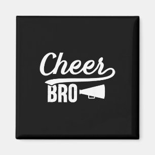 Cheer Bro Cheer Bruder einer Cheerleader-Schwester Magnet