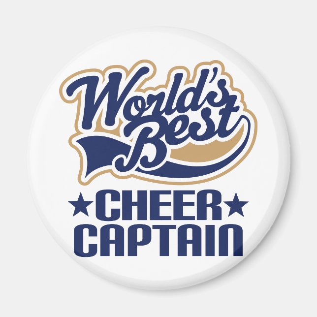 Cheer Captain Gift Magnet (Vorne)