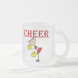 CHEER Cheerleader T-Shirts und Geschenke Mattglastasse