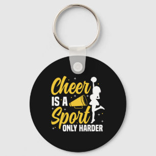 Cheer Cheerleading Cheer Ist Ein Sport Nur Härter Schlüsselanhänger
