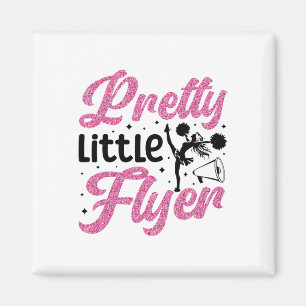 Cheer Cheerleading Hübsche Kleine Fliegerin _3 Magnet
