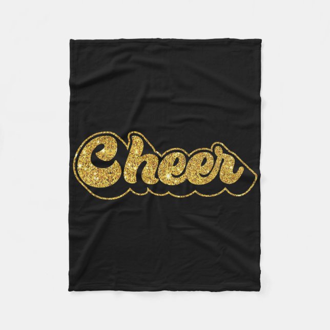 Cheer Cheerleading Jubel  Fleecedecke (Vorderseite)