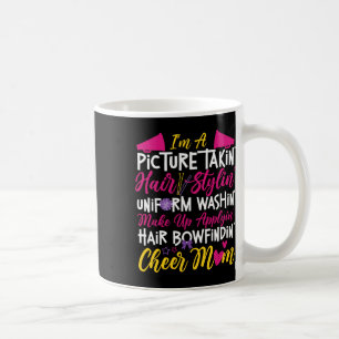 Cheer Cheerleading Mama Mutter Ich Bin Ein Foto Ma Kaffeetasse