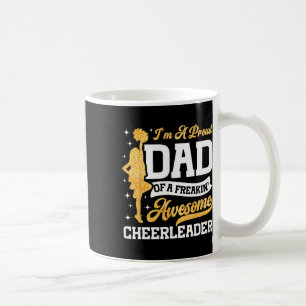 Cheer Cheerleading Vater Ich Bin Ein Stolzer Vater Kaffeetasse