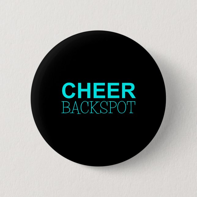 Cheer Ckspot Cheerleading  Button (Vorderseite)