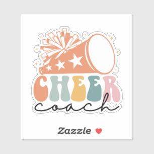 Cheer Coach Aufkleber