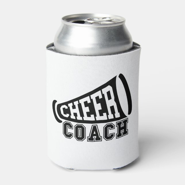 Cheer Coach Can Cooler Dosenkühler (Kanne Vorderseite)