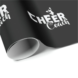 Cheer Coach Cheerleader Sport Turnen Geschenkpapier