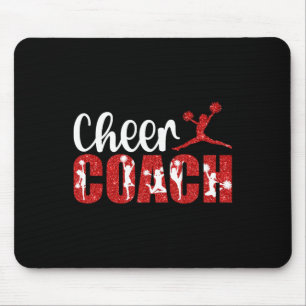 Cheer Coach Cheerleader-Trainer Cheerleading-Train Mousepad