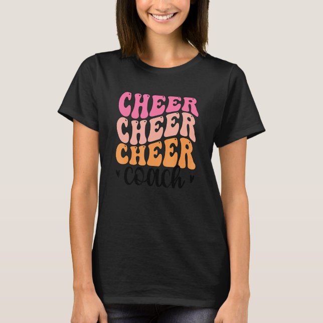 Cheer Coach Cheerleading Coach Cheerleader Coach 2 T-Shirt (Vorderseite)