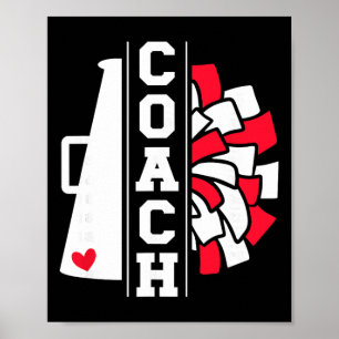 Cheer Coach Dankbarkeit Cheerleading Coach _1 Poster