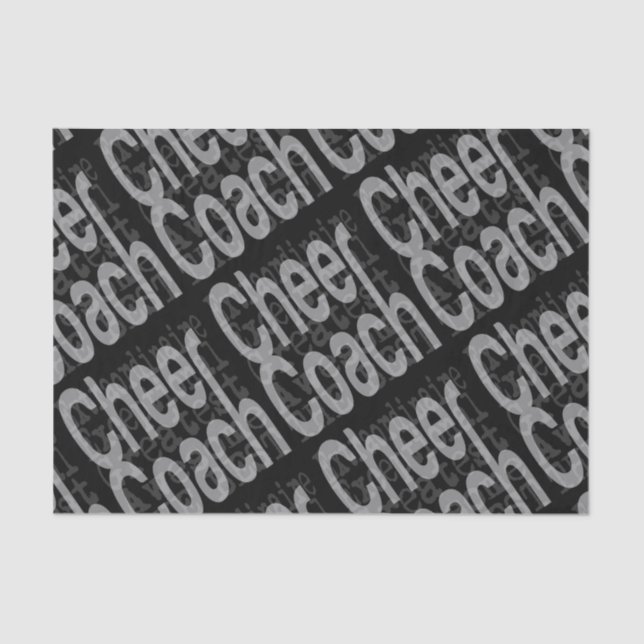 Cheer Coach Extraordinator Seidenpapier (Vorderseite)