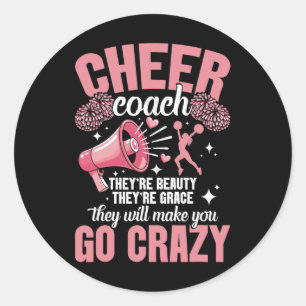 Cheer Coach G Zubehör - Cheer Coach Runder Aufkleber