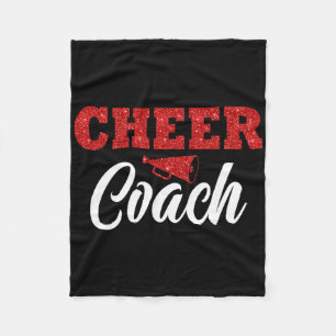 Cheer Coach Megaphone Cheerleading-Trainer  Fleecedecke