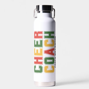 CHEER COACH Personalisiert Chef Trinkflasche