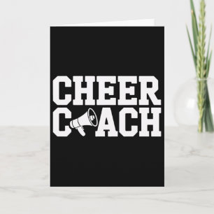 Cheer Coach unterrichtet Cheerleading-Techniken  Karte