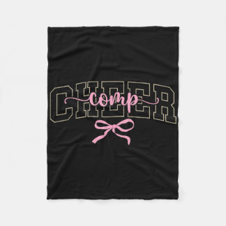 Cheer Comp Tag Cheerleader-Wettbewerbstag Kokette Fleecedecke