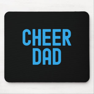 Cheer Dad Blau Cheerleading passende Eltern Mousepad