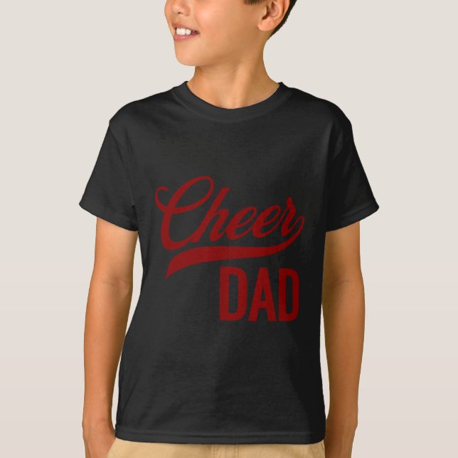 Cheer Dad Cheerleading passende Eltern  T-Shirt (Vorderseite)