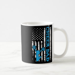 Cheer Dad Usa Amerikanische Flagge Cheerleader Dad Kaffeetasse