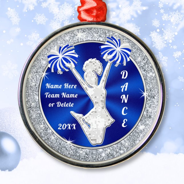 Cheer Dance Team schenkt Weihnachtsschmuck (Cheerleading Ornaments. Cheerleader Christmas Gifts. Cheer Christmas Ornaments. Cheer Squad Gifts.)