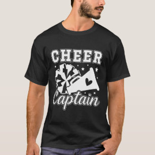 Cheer-Kapitän Cheerleading-Kapitän Cheerleader-Kap T-Shirt