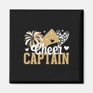 Cheer Kapitän Herz Cheerleader Kapitän  Magnet