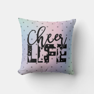 Cheer Life Glamour Cheerleader Star Gradient Kissen