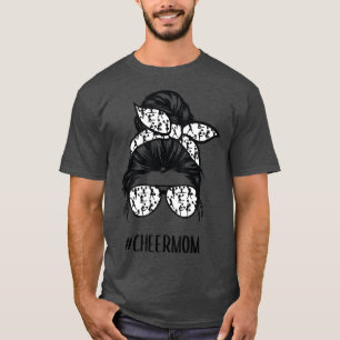 Cheer Mama chaotischen Knospen Brille Cheerleader T-Shirt