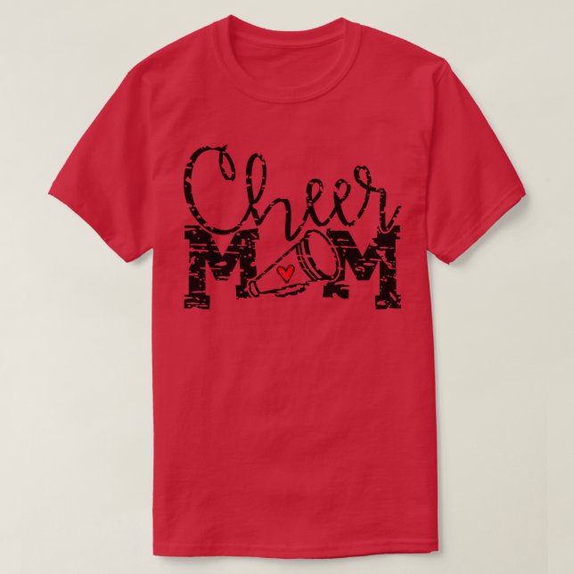 Cheer Mama Cheerleading Mama (4) T-Shirt (Design vorne)