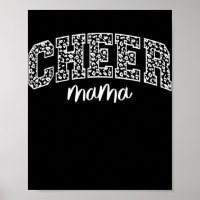 Cheer Mama CheerMom Cheerleader Mama