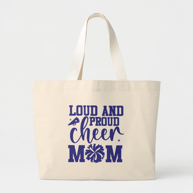 Cheer Mama Jumbo Tote Bag Stoffbeutel (Vorne)