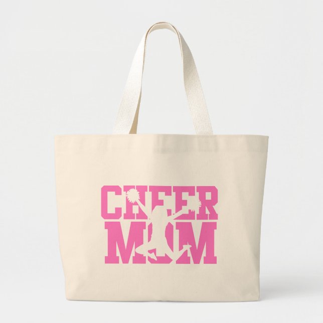 Cheer Mama Jumbo Tote Bag Stoffbeutel (Vorne)