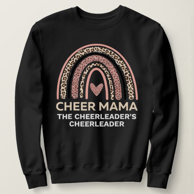 Cheer Mama Women Cheerleader Mom  Sweatshirt (Design vorne)