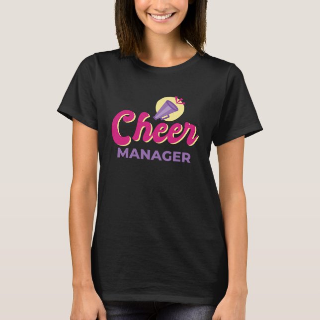 Cheer Manager Cheerleading  4 T-Shirt (Vorderseite)