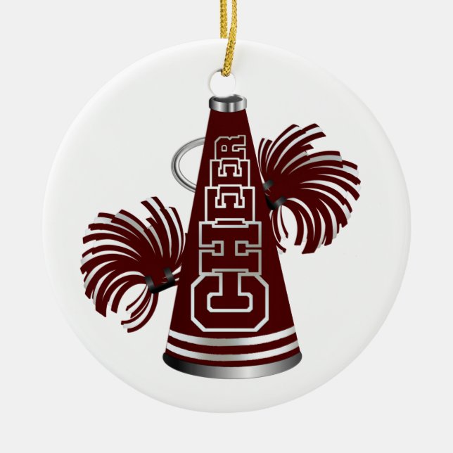 Cheer Megaphone Ornament 2 (Vorne)