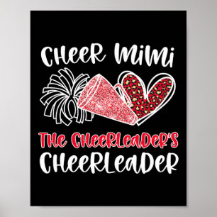Cheer Mimi Cheerleaderin Mimi Oma einer Cheerleade Poster