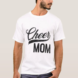 Cheer Mom Pink Cheerleading passende Familie T-Shirt
