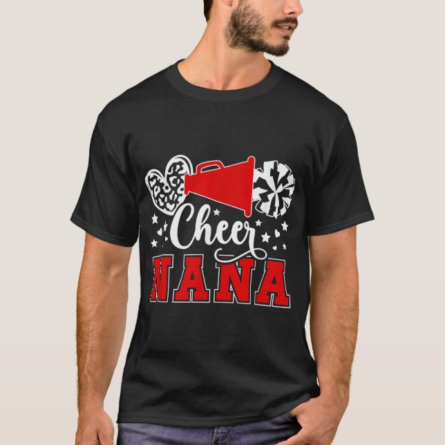 Cheer Nana von Cheerleader Nana Cheerleader T-Shirt (Vorderseite)