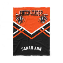 Cheer Orange 📣 Cheerleader Outfit Style