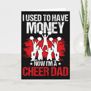 Cheer Papa Cheerleading Vatertag Karte