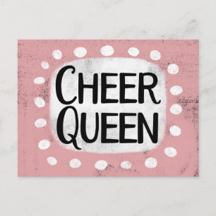 Cheer Queen Postcard Postkarte